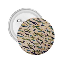Abstract Pattern Freestyle Painting 2 25  Buttons by Wegoenart