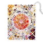 Internet Data Storage Online Drawstring Pouch (4XL) Front