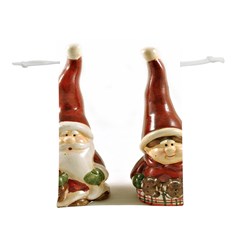 Christmas Figures 2 Lightweight Drawstring Pouch (m) by artworkshop