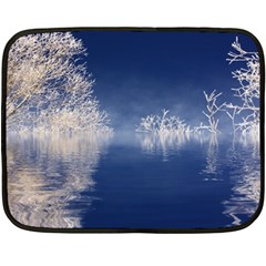 Fantasy Landscape Fantasy Fleece Blanket (mini) by Wegoenart