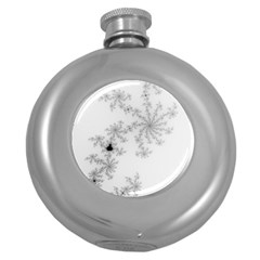 Almond Bread Apple Males Mandelbrot Mathematic Round Hip Flask (5 Oz) by danenraven