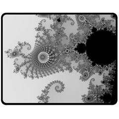 Apple Males Almond Bread Abstract Double Sided Fleece Blanket (medium)  by danenraven