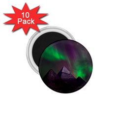 Fantasy Pyramid Mystic Space 1 75  Magnets (10 Pack)  by Wegoenart