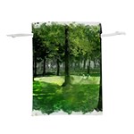Beeches Trees Tree Lawn Forest Nature Lightweight Drawstring Pouch (S) Back