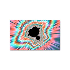 Fractal Abstract Background Sticker Rectangular (100 Pack) by Wegoenart