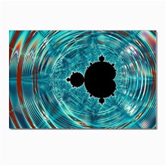 Mandelbrot Apple Fractal Abstract Postcards 5  X 7  (pkg Of 10) by Wegoenart