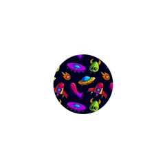 Space Pattern 1  Mini Magnets by Ravend