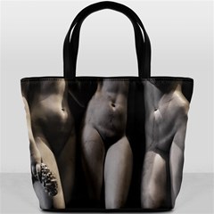Three Graces Sculpture Detail Bucket Bag by dflcprintsclothing