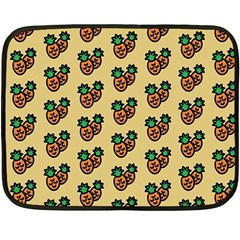 Pastel Pineapple Double Sided Fleece Blanket (mini)  by ConteMonfrey