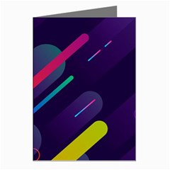 Colorful-abstract-background Greeting Cards (pkg Of 8) by Wegoenart