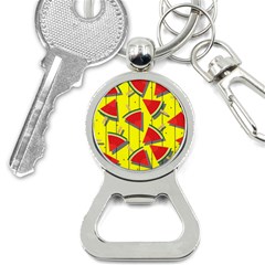 Yellow Watermelon Popsicle  Bottle Opener Key Chain by ConteMonfrey