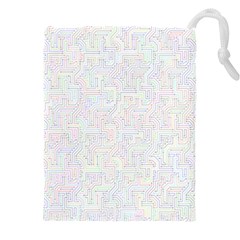 Computer Cyber Circuitry Circuits Electronic Drawstring Pouch (5xl) by Jancukart
