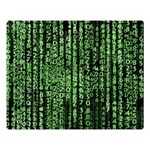 Matrix Technology Tech Data Digital Network Double Sided Flano Blanket (Large)  Blanket Back