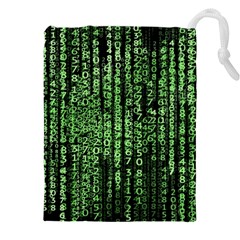 Matrix Technology Tech Data Digital Network Drawstring Pouch (4xl) by Wegoenart