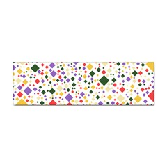 Abstract Pattern Illustration Background Wallpaper Sticker (bumper) by Wegoenart