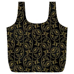 Classy Golden Leaves   Full Print Recycle Bag (xxl) by ConteMonfrey