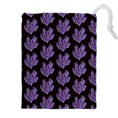 Black Seaweed Drawstring Pouch (4xl) by ConteMonfrey