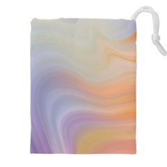 Gradient Purple, Orange Drawstring Pouch (4xl) by ConteMonfrey