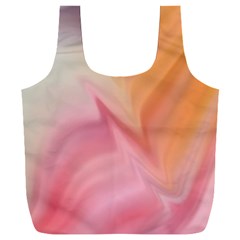 Gradient Orange, Purple, Pink Full Print Recycle Bag (xxl) by ConteMonfrey