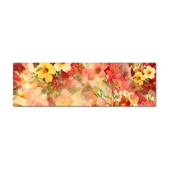 Seamless Pattern Textile Surface Luxury Vintage Sticker (bumper) by Wegoenart
