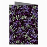 Abstract Collage Random Pattern Greeting Cards (Pkg of 8) Right