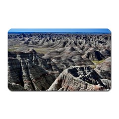 Badlands National Park Nature South Dakota Geology Magnet (rectangular) by danenraven