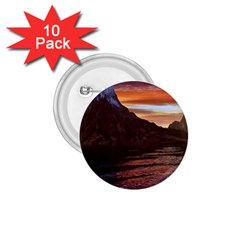 Sunset Island Tropical Sea Ocean Water Travel 1 75  Buttons (10 Pack) by danenraven