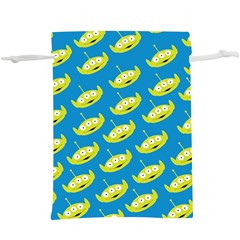 Pattern Aliens Lightweight Drawstring Pouch (xl) by artworkshop