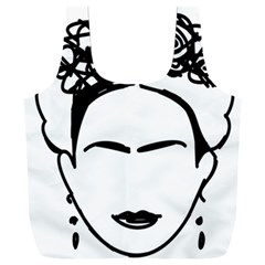 Frida Kahlo  Full Print Recycle Bag (xxxl) by Sobalvarro