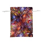 Fantasy Surreal Animals Psychedelic Pattern Lightweight Drawstring Pouch (M) Front