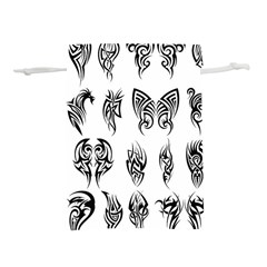 Tattoo Pattern Coin Purse Lightweight Drawstring Pouch (m) by artworkshop