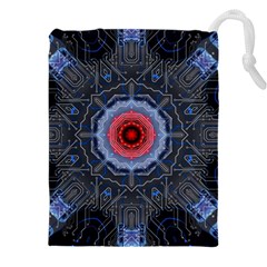 Art Robots Artificial Intelligence Technology Drawstring Pouch (5xl) by Ravend