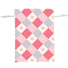 Cute-kawaii-patches-seamless-pattern Lightweight Drawstring Pouch (xl) by Pakemis
