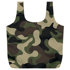 Camouflage Pattern Background Full Print Recycle Bag (xxxl) by artworkshop