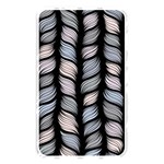 Seamless Pattern With Interweaving Braids Memory Card Reader (Rectangular) Front