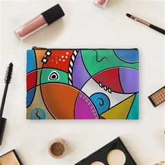 Modern Art Cosmetic Bag (medium) by gasi