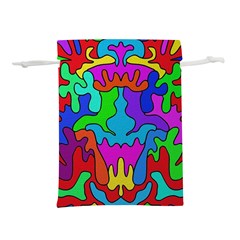 Colorful Design Lightweight Drawstring Pouch (m) by gasi
