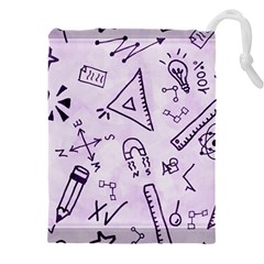 Science Research Curious Search Inspect Scientific Drawstring Pouch (5xl) by Uceng