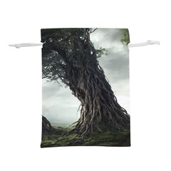 Trees Forest Woods Drawing Fantasy Dream Lightweight Drawstring Pouch (l) by Uceng