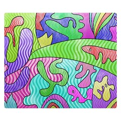 Colorful Stylish Design Flano Blanket (small) by gasi