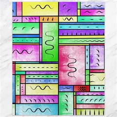 Colorful Pattern Canvas 11  X 14  by gasi