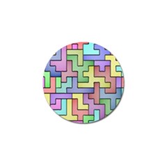 Colorful Stylish Design Golf Ball Marker (4 Pack) by gasi