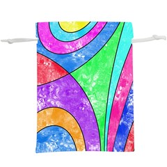 Colorful Stylish Design Lightweight Drawstring Pouch (xl) by gasi