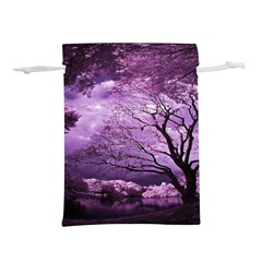 Violet Nature Lightweight Drawstring Pouch (l) by Sparkle