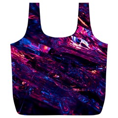 Space Futuristic Shiny Abstraction Full Print Recycle Bag (xl) by Pakemis