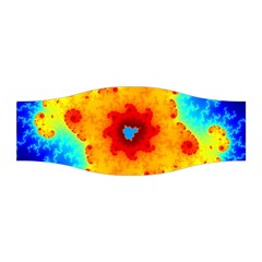 Fractal Starfish Mandelbrot Blue Stretchable Headband by Ravend