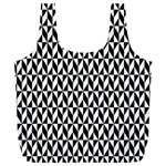 Seamless Abstract Geometric Pattern Background Full Print Recycle Bag (XL) Back