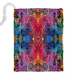 Firey Repeats I Drawstring Pouch (4XL) Back