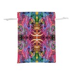 Firey Repeats IV Lightweight Drawstring Pouch (L) Back