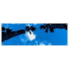 Trees & Sky In Martinsicuro, Italy  Banner And Sign 12  X 4  by ConteMonfrey